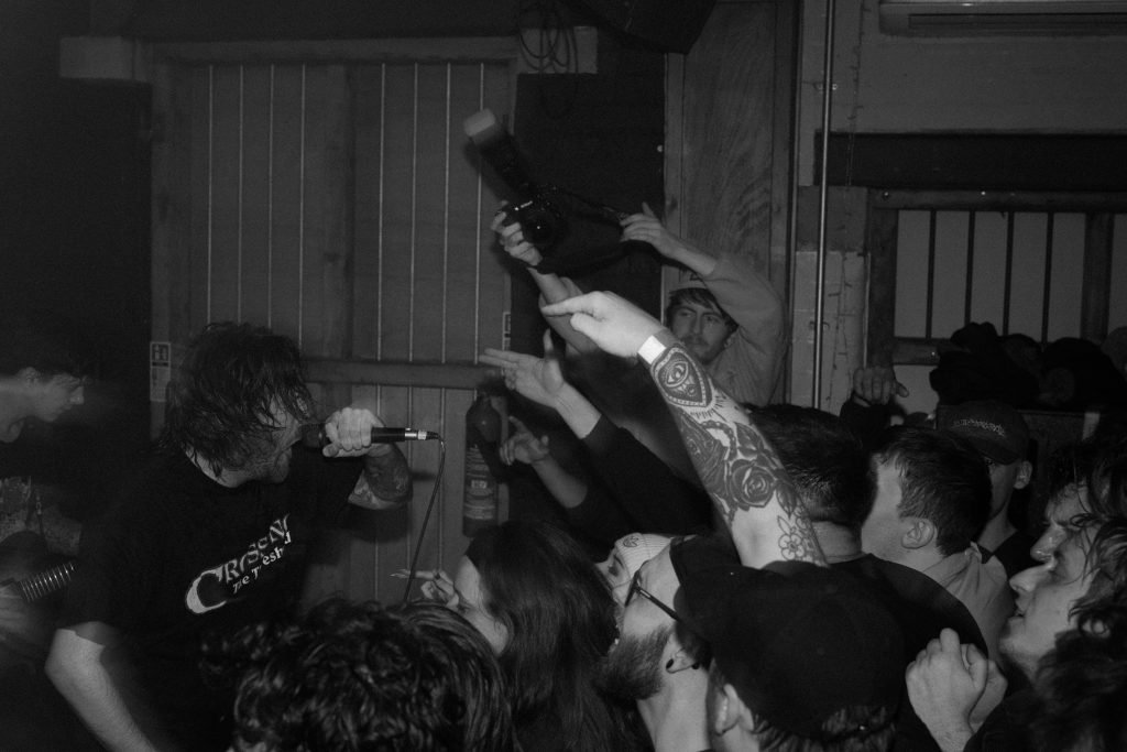 Counterparts performing at Yellow Arch Studios, Sheffield – credit @jamburrito1