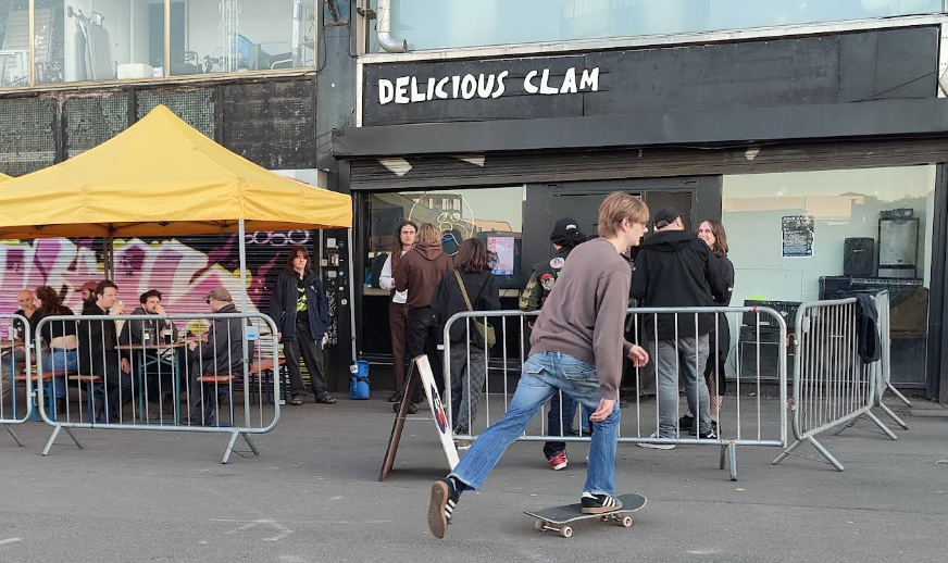 The front of Delicious Clam, Sheffield