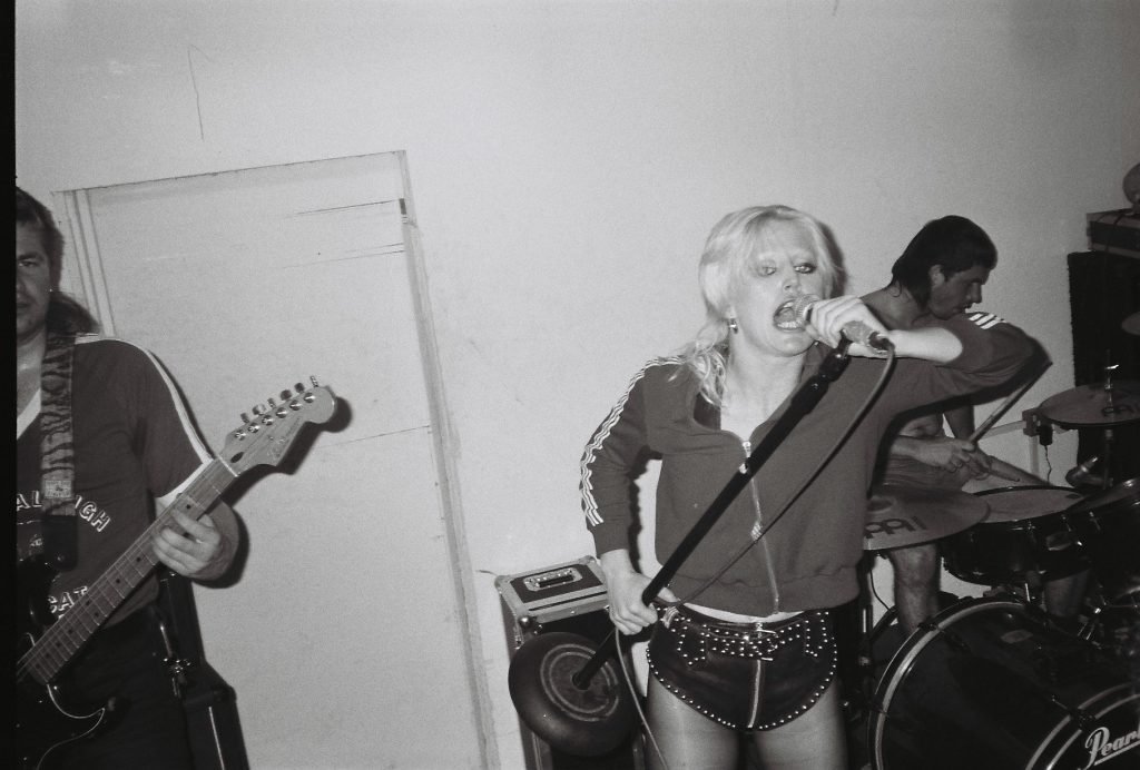 A band performing at Delicious Clam, Sheffield – credit Jonny Davey