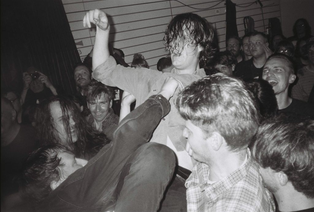 A band performing at Delicious Clam, Sheffield – credit Jonny Davey